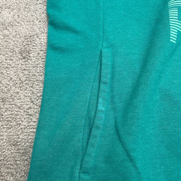 The North Face Pullover Hoodie Sweatshirt Womens Large Green Graphic Casual - Picture 14 of 15